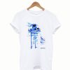 R2D2 Droid Watercolor T-Shirt