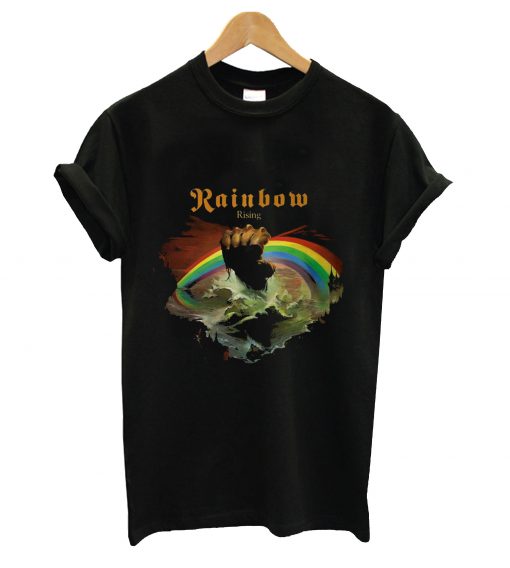 Rainbow rising t-shirt