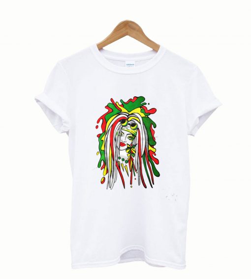 Rasta girl t-shirt