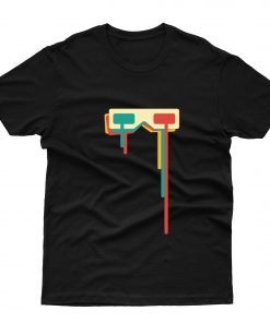 Retro 3D Anaglyph Glasses T-Shirt