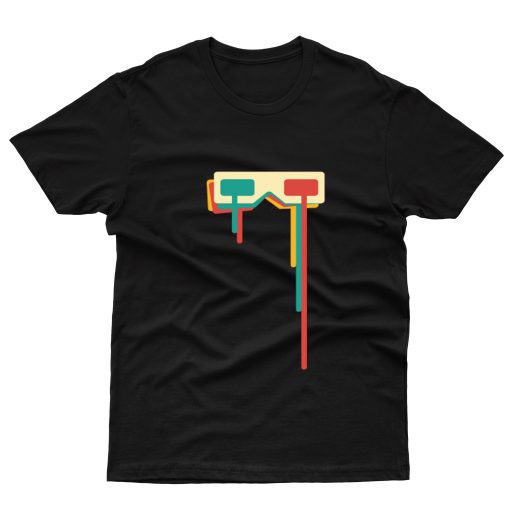 Retro 3D Anaglyph Glasses T-Shirt