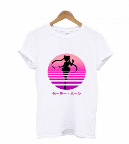 Sailor Moon - Usagi Tsukino - Vaporwave T-Shirt