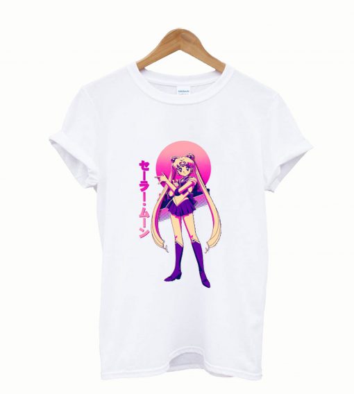 Sailor Moon Vaporwave Kawaii T-Shirt