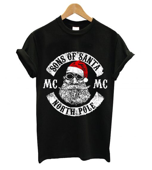 Sons of santa north pole t-shirt