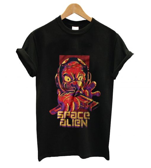 Space alien t-shirt