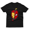 Spidey Ironman Face Homecoming t-shirt