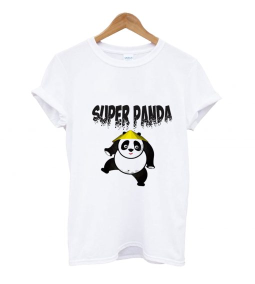 Super panda t-shirt