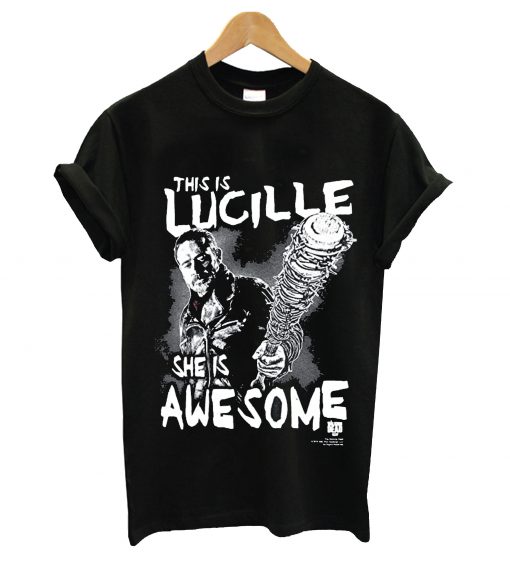 This is lucille she is awesome t-shirt