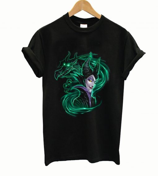 Trending Disney Sleeping Beauty Maleficent Dark Magic Graphic T-Shirt