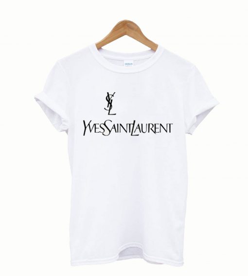 YSL Yves Saint Laurent Logo Unisex T-Shirt