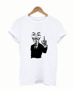 anonymous mask mask hand hand sq fuck5 t-shirt