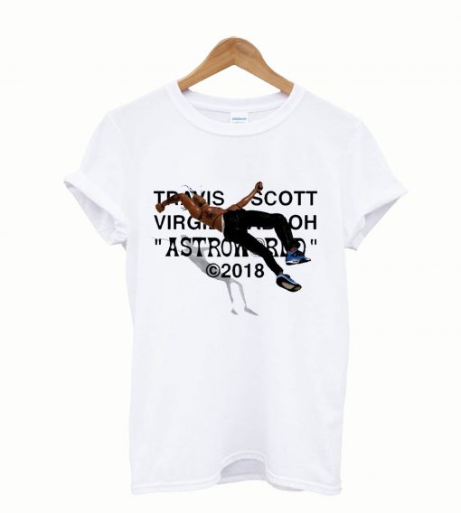 astroworld merch-white travis scott x virgilabloh t-shirt