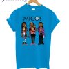 2018 New Arrival Man Migos T Shirt Popular Hip Hop Streetwear Soft T-Shirt