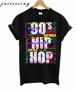 90's Hip Hop T-Shirt (Black)