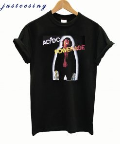 AcDc Official Powerage Australian Rock and Roll Angus Young Acdc T-Shirt