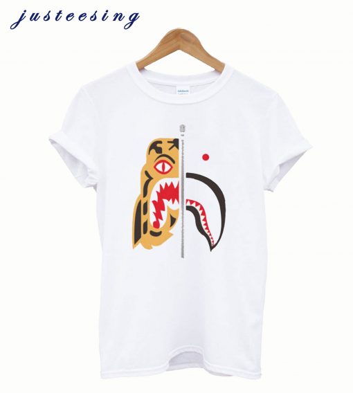 Bape Tiger x shark Baby T-Shirt