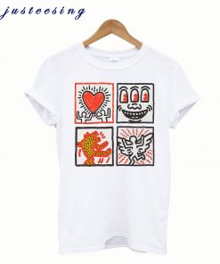 CROSSING LINES UT KEITH HARING T-SHIRT