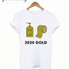 Coronavirus T-Shirt (Golden Toilet Paper and Sanitizer)