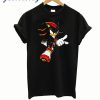 Enocho Men's Sonic ArEnocho Men's Sonic Art Assets Shadow Hedgehog 5 T-Shirtt Assets Shadow Hedgehog 5 T-Shirt