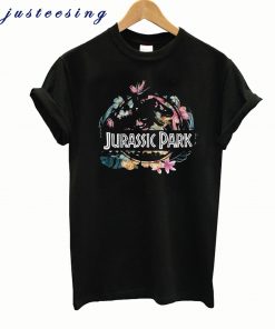 Floral Jurassic Park T-Shirt