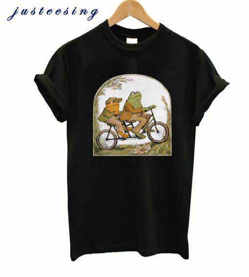 Frog and Toad Fuck The Police Black T-shirt