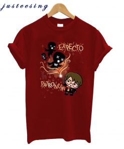 Harry Potter Kids Expecto Patronum Kids' T-Shirt - Burgundy