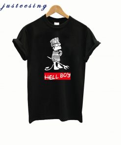 Hellboy Bart Simpson T-Shirts