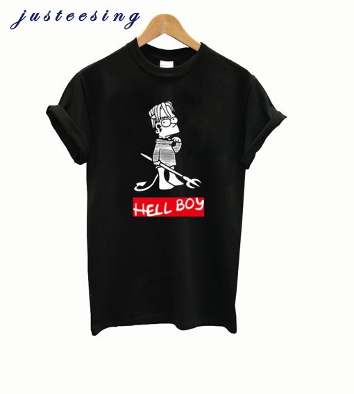 Hellboy Bart Simpson T-Shirts