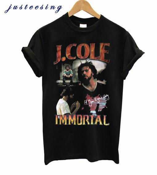 J Cole Immortal T shirtJ Cole Immortal T shirt