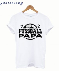 Lustiges Shirt für Papa Fussball Papa Vatertagsgeschenk T-Shirt