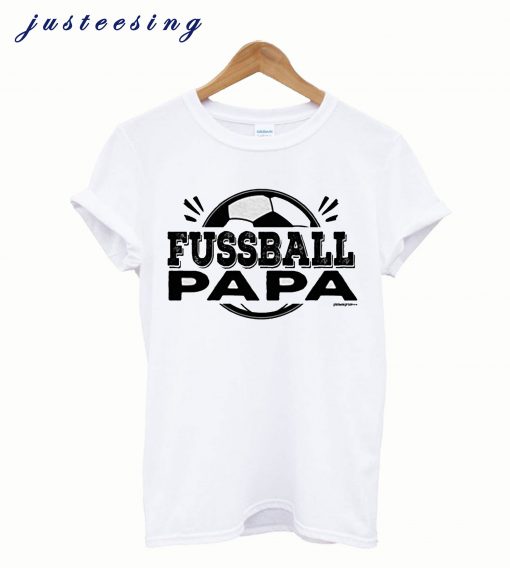 Lustiges Shirt für Papa Fussball Papa Vatertagsgeschenk T-Shirt