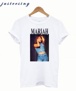 Mariah Carey In Jeans T -Shirt