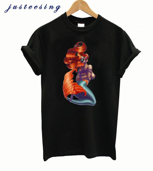 Redhead Shibari Mermaid T-shirt