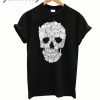 Sketchy Cat Skull t-shirt