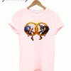 Sonic And Shadow Ladies Fitted T-Shirt