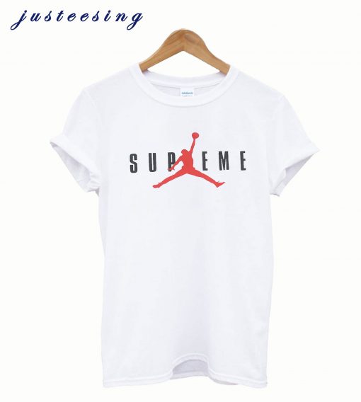 Supreme Jordan White t-shirt