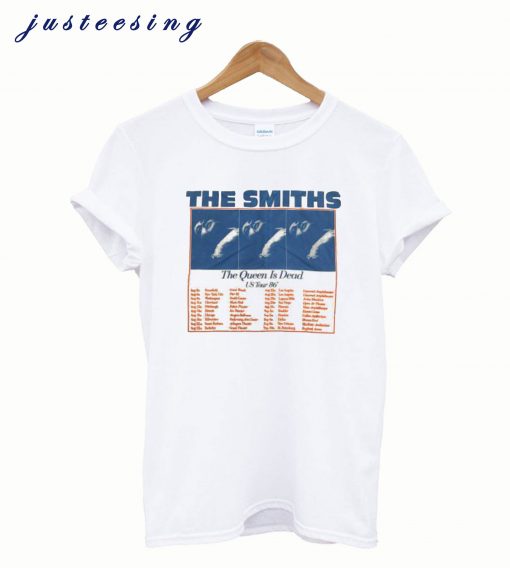 The Smiths The Queen Is Dead Tour 86 T-Shirt