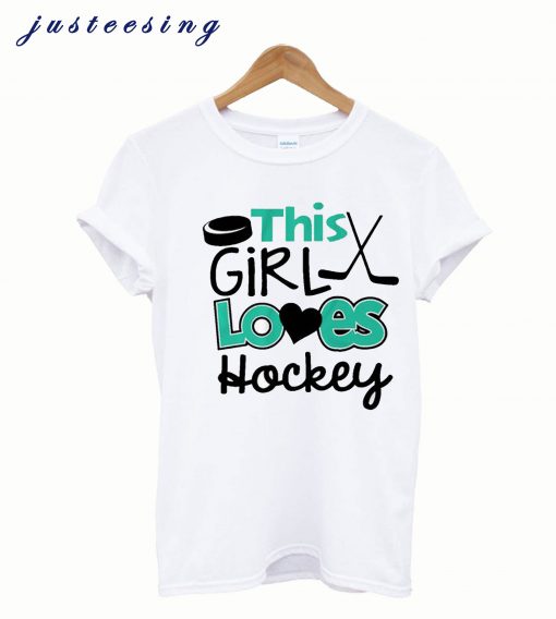 This Girl Loves Hockey T-Shirt