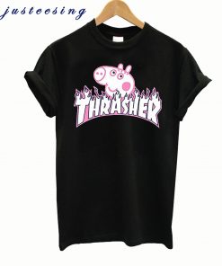 Thrasher Peppa Pig T shirt