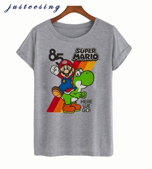 Toddler Boys' Super Mario Short Sleeve T-Shirt