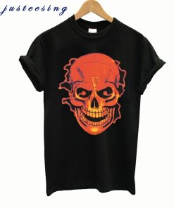 Vlone Black Shocker Skull T-Shirt