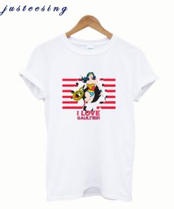 Wonder Woman I Love Gaultier T-Shirt