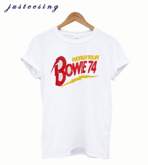 World Tour bowie 74 T Shirt