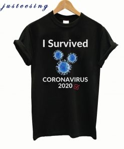 i survived corona virus 2020 t-shirt