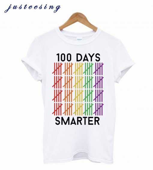 100 Days Smarter Of School T-Shirt