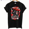 40 Years 1979-2019 The Dukes of Hazzard T-Shirt