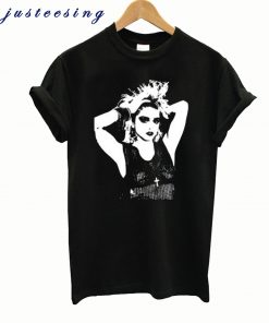 80s Madonna Black T-Shirt