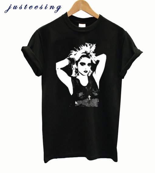 80s Madonna Black T-Shirt