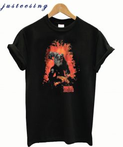 90s Marvel Zombies Black T-Shirt
