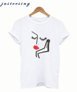 Abstract Face Girl T-Shirt